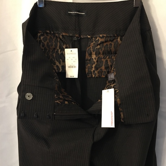 NWT Express design-studio pin stripe dress pant. - Picture 2 of 6